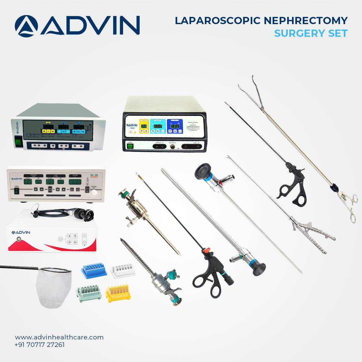 Laparoscopic Nephrectomy Set