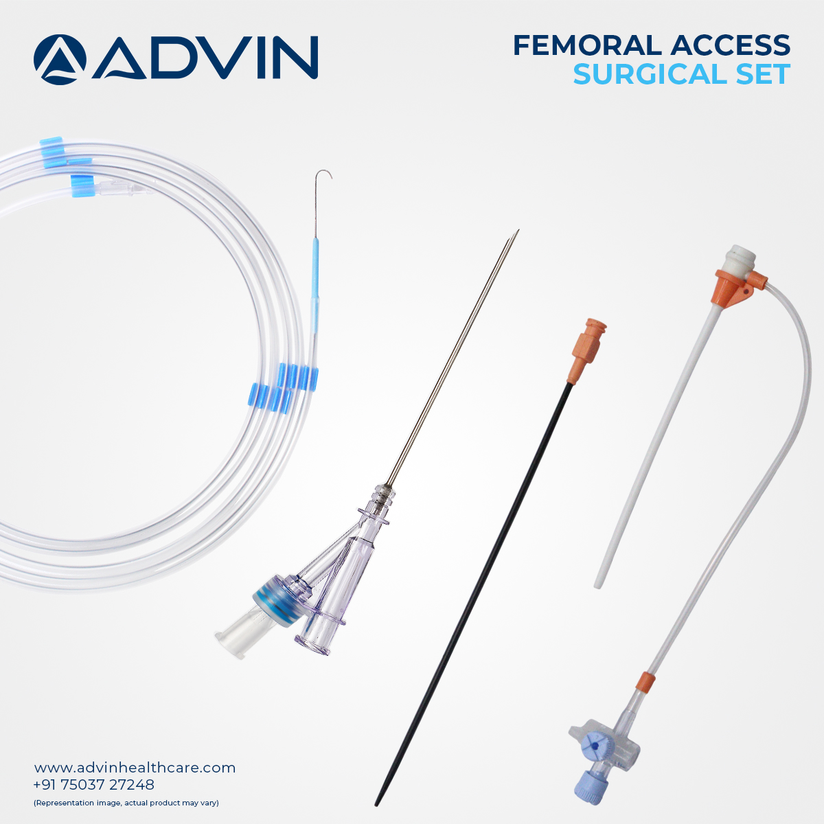 Femoral Access Surgical Set